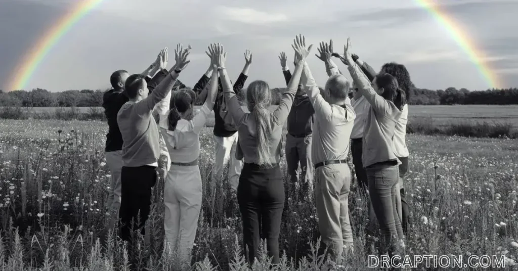 Quantum Friendship Captions