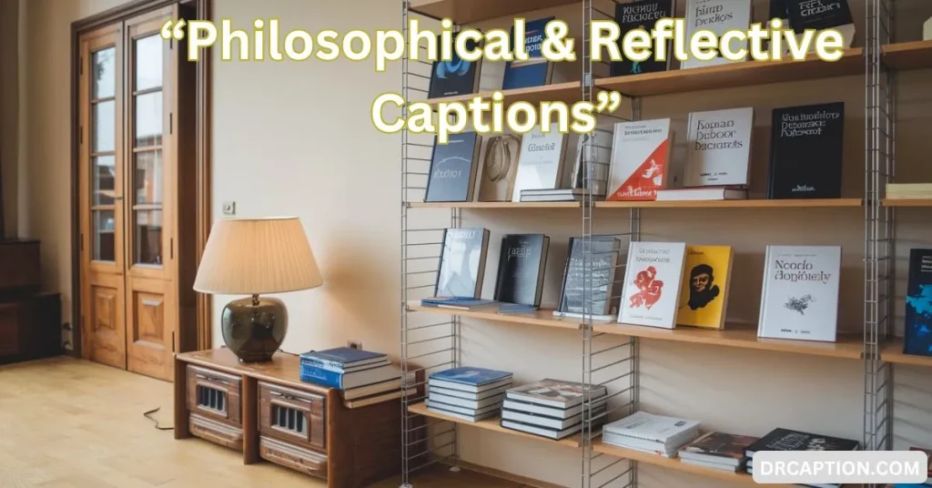 Philosophical & Reflective Captions
