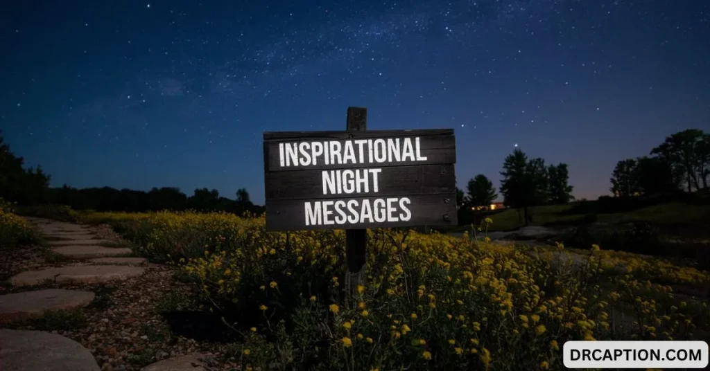 Inspirational Night Messages