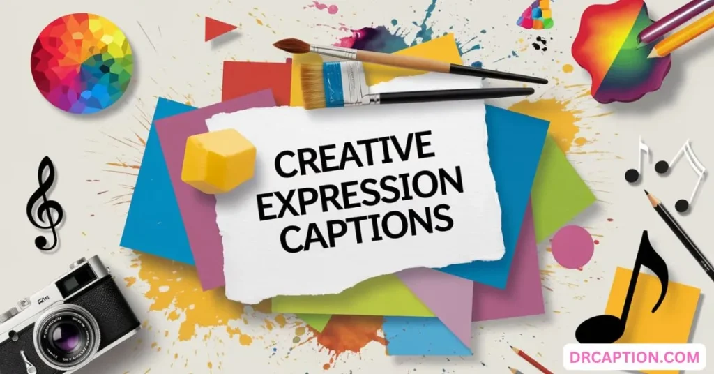  Creative Expression Captions