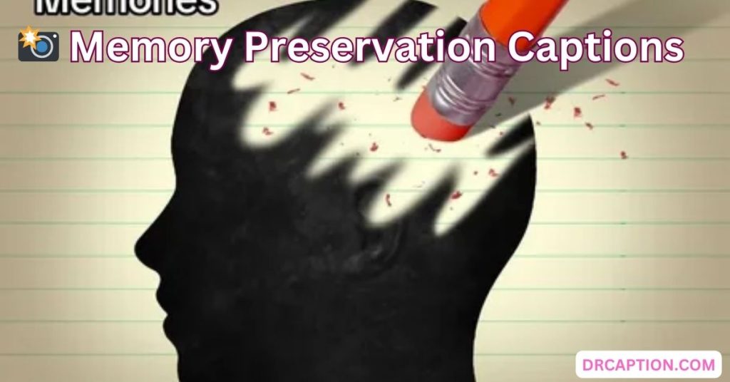 πΈ Memory Preservation Captions