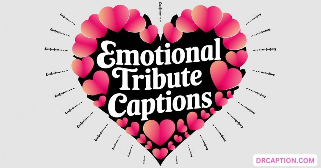 Emotional Tribute Captions