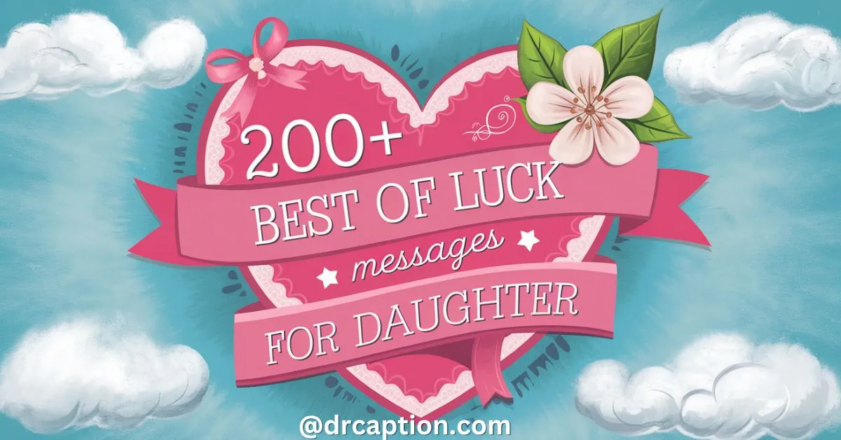 200+ Best Of Luck Messages For Daughter