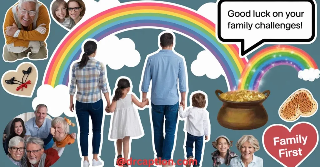 Encouraging Good Luck Messages for Family Challenges