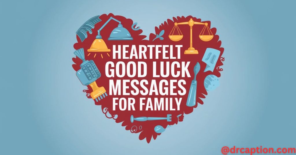 Heartfelt Good Luck Messages for Family