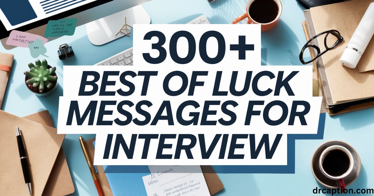 300+ Best Of Luck Messages For Interview
