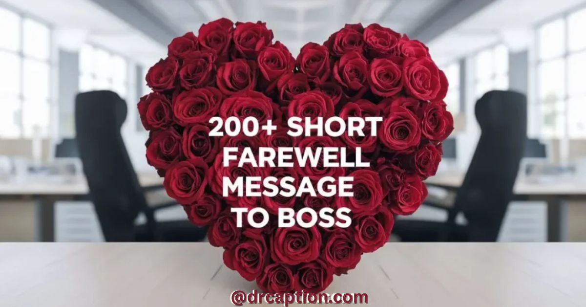 200+ Short Farewell Message To Boss